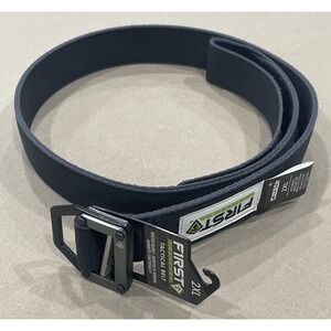 NWT‎ First Tactical Duty Belt 1.75" Black Riveted Buckle Men's 2XL
